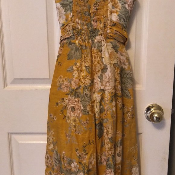 Zimmermann Amelie Asymmetric Scarf Dress - Picture 3 of 5